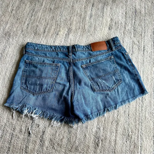 Lucky Brand Cut Off Denim Plus Size Shorts Size 14/32 - Image 2