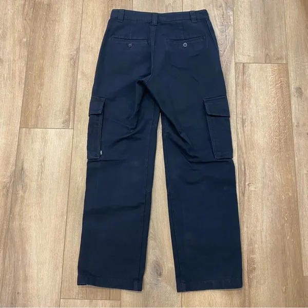 🌟Aritzia🌟 Tna Troop Cotton Cargo Pants Wide Leg Black Sz 4 - Image 9