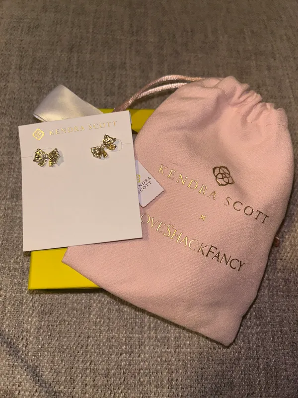 Kendra Scott X Loveshack Fancy Bow Earrings - Image 6