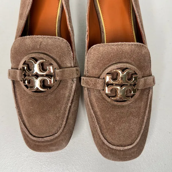 Tory Burch Miller Suede Loafers Size 7 - Image 5