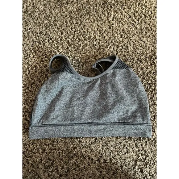 Nautica Women's Gray‎ Sports Bra size large - Image 6