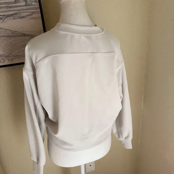 LULULEMON Perfectly‎ Oversized Crop Crew Softstrem Size 4 - Image 5