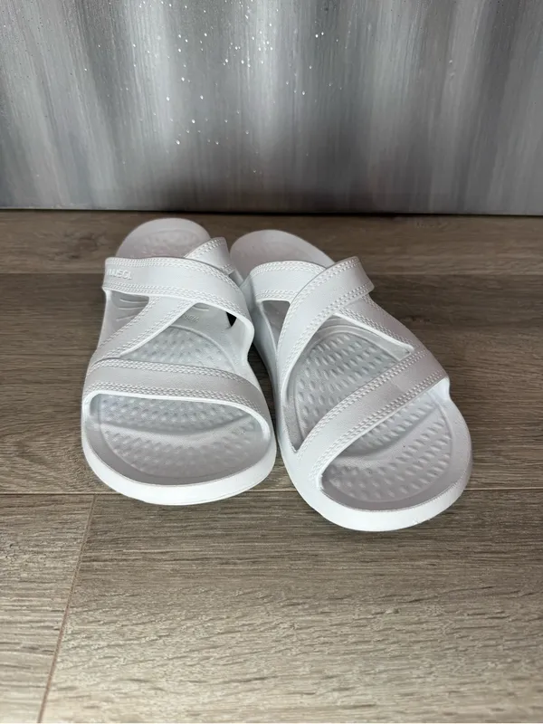 NuuSol Women’s Hailey Recovery Slide White Size 7 - Image 2