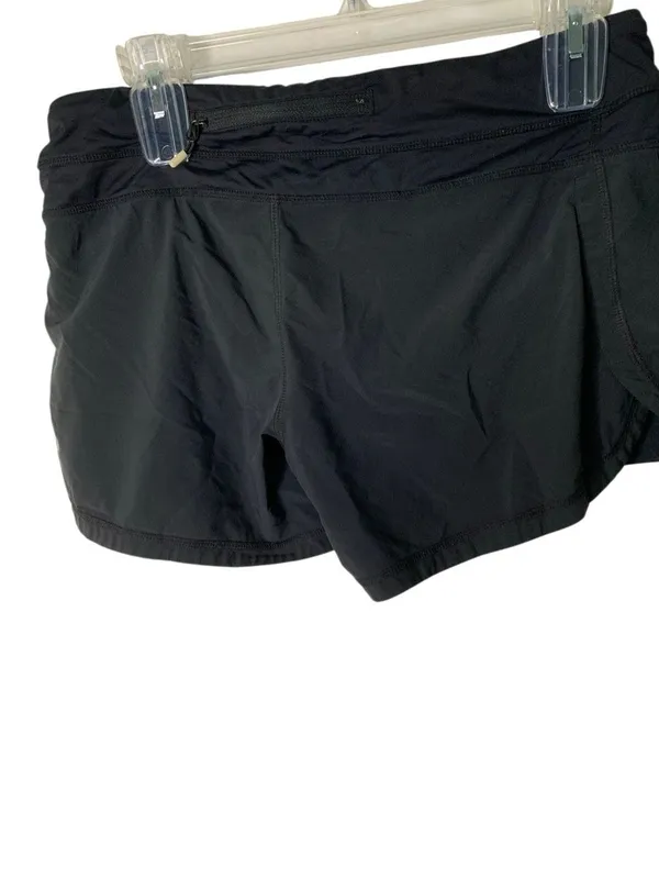 Lululemon shorts gym athletic black women's size 6 - Image 2