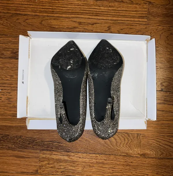 Steve Madden Jeweled Crystal Pumps - Image 7