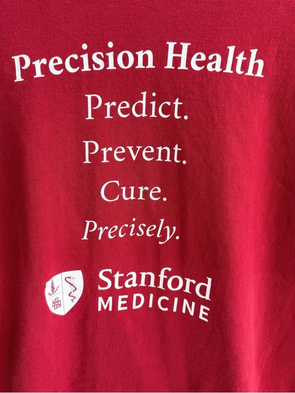Stanford University Off The Shoulder Tee Red Size XL - Image 8