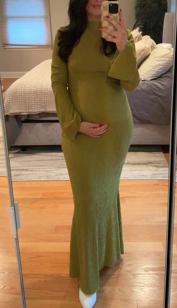 Amazon Green Maxi Dress - Image 3