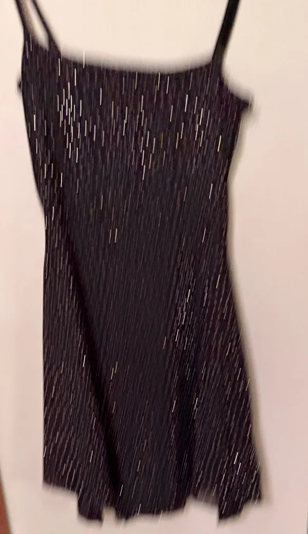 Sparkle Mini Dress Windsor Black - Image 2