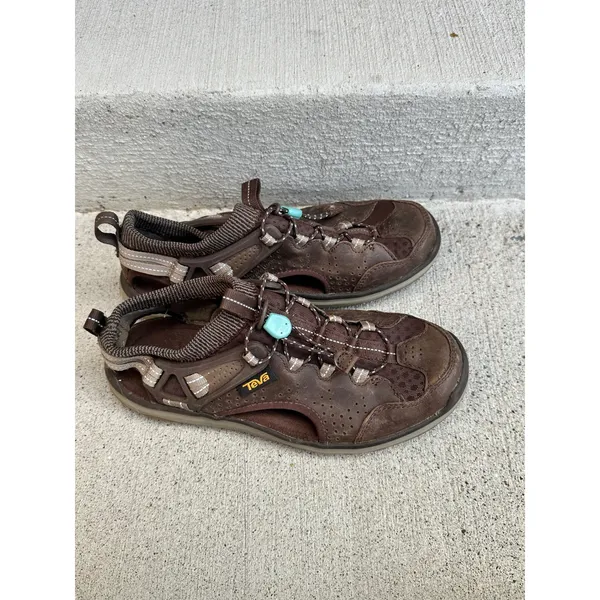 Teva Terra Float Travel Lace Water Hiking Sandals Brown Womens 6.5 Outdoor - Image 8