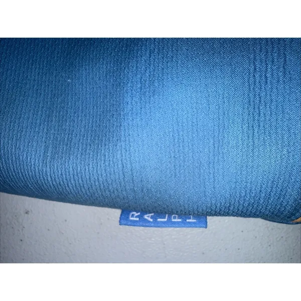 Ralph Lauren Shoulder bag Blue Fabric Tan‎ Leather Trims - Image 2