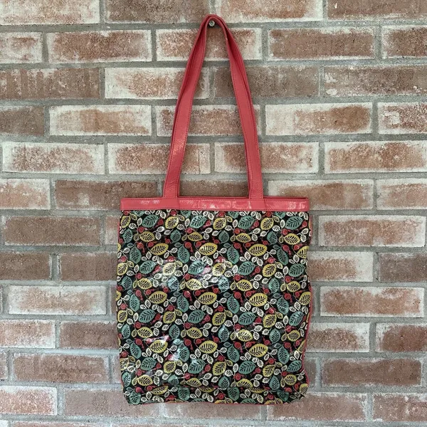 Vera Bradley Frill Teen Idol Tote Bag Happy Snails - Image 3