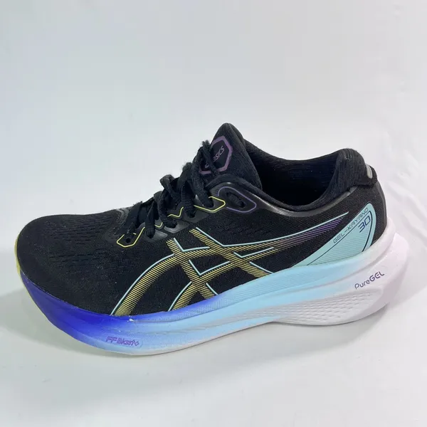 ASICS GEL-Kayano‎ 30 Women's Size 7 Black Glow Yellow Stability Running Shoes - Image 6