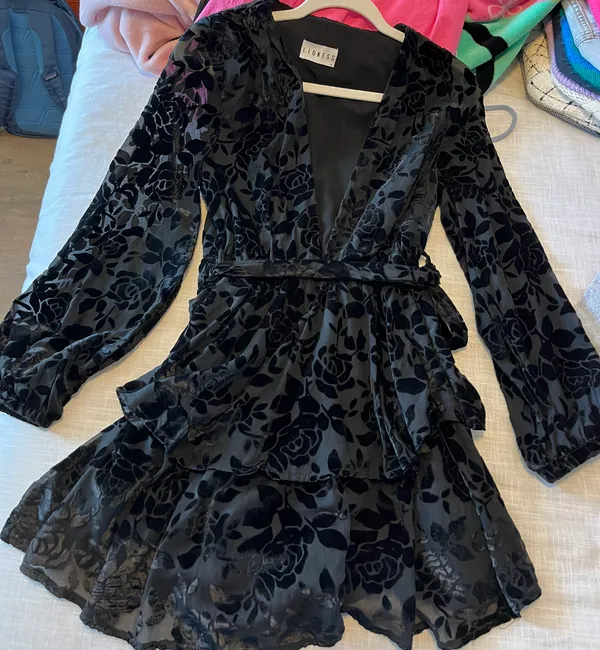 Princess Polly Lioness Black Dress - Image 3