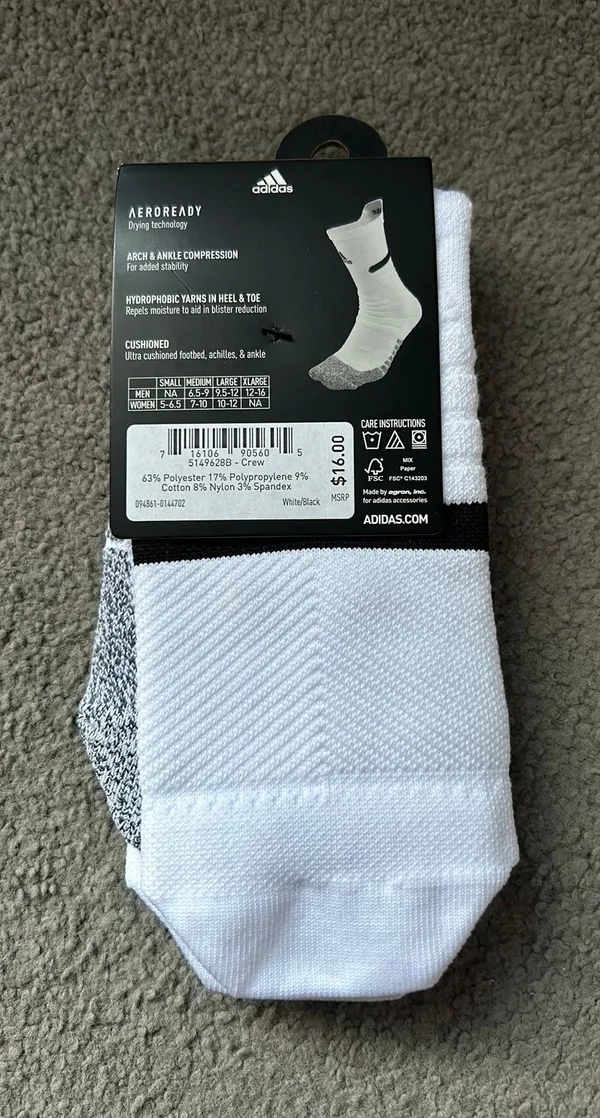 Adidas crew socks - Image 2