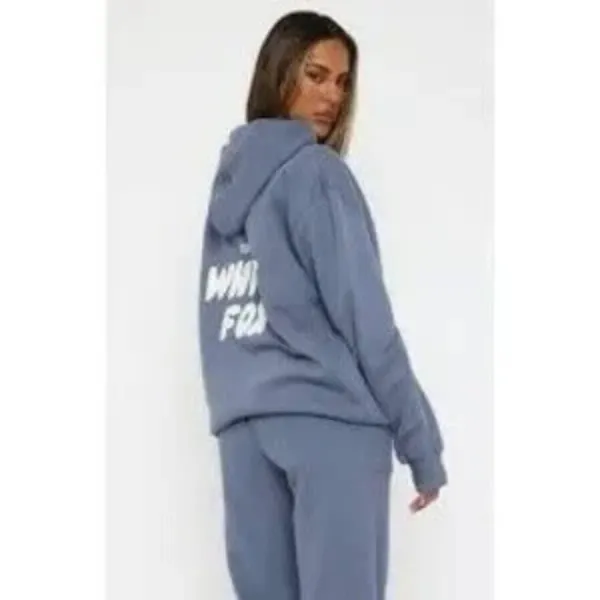 White Fox Volume 3 Offstage Oversized Hoodie Ocean - Image 2
