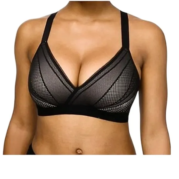 Lululemon 36D Awake to Lace barely beige wireless bra BC 3143 - Image 12