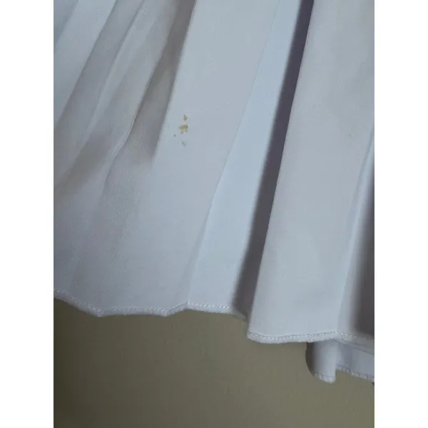 Goldhinge Pleated Skort Womens Size S White Tennis Pickleball Skirt - Image 3