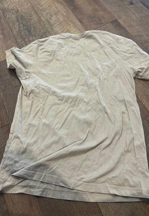 Graphic Tee Tan Size M - Image 2