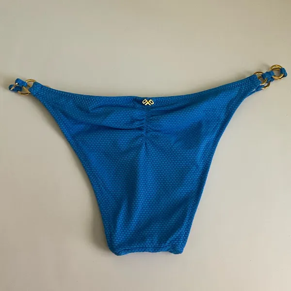 PQ Swim Blue Bikini Bottoms Size S - Image 2