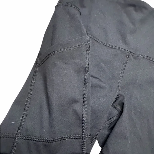 🖤✨‎ YOGALICIOUS LUX Black High-Rise Pocket Biker Shorts Women’s S Ready ✨🖤 - Image 2