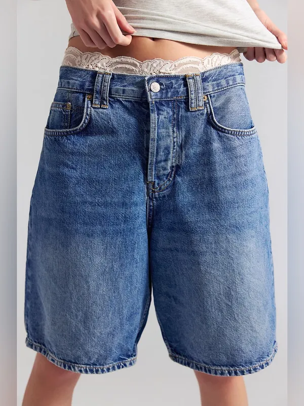 Free People We the Free Montana Shorts Size 24 NWOT SALVAGED - Image 2