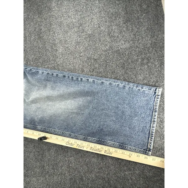 Gap Low Rise 90s Loose Lace Up Jeans Womens 30 Light Wash Wide Leg Y2K - Image 9
