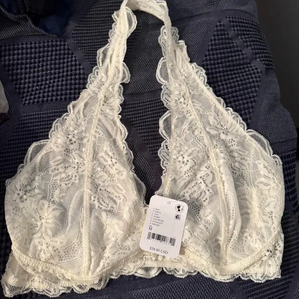 Free People Last Dance Bralette in Ivory - Image 4