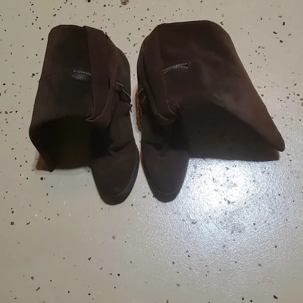 Nine West Leather Boots SIZE 10 M - Image 2