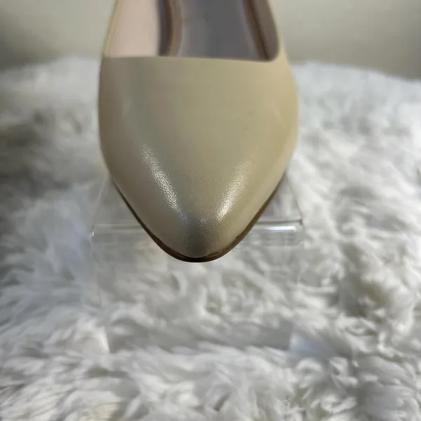 COLE HAAN Women's The Go-to Park Pump Nude Size 9B Closed Toe 65mm - Image 9