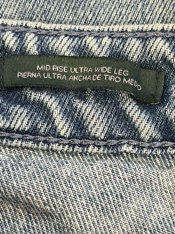 🌺Wild Fable Mid Rise Ultra Wide Leg Jeans Size 10 New🌺 - Image 5