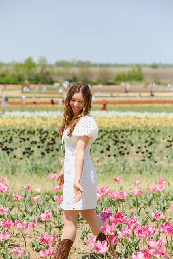 Sabo Skirt White Dress - Image 4