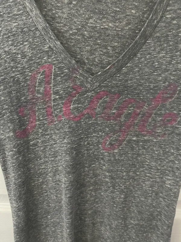 American Eagle Outfitters Size XS Grey Shirt - Image 3