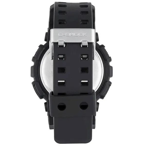 G-Shock Casio Black Resin Strap Digital Analog Men’s Watch | GA100-1A1 - Image 3