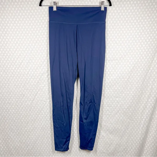 Madewell MWL Dark Blue High Rise Leggings Activewear‎ Sporty Athleisure - Image 3