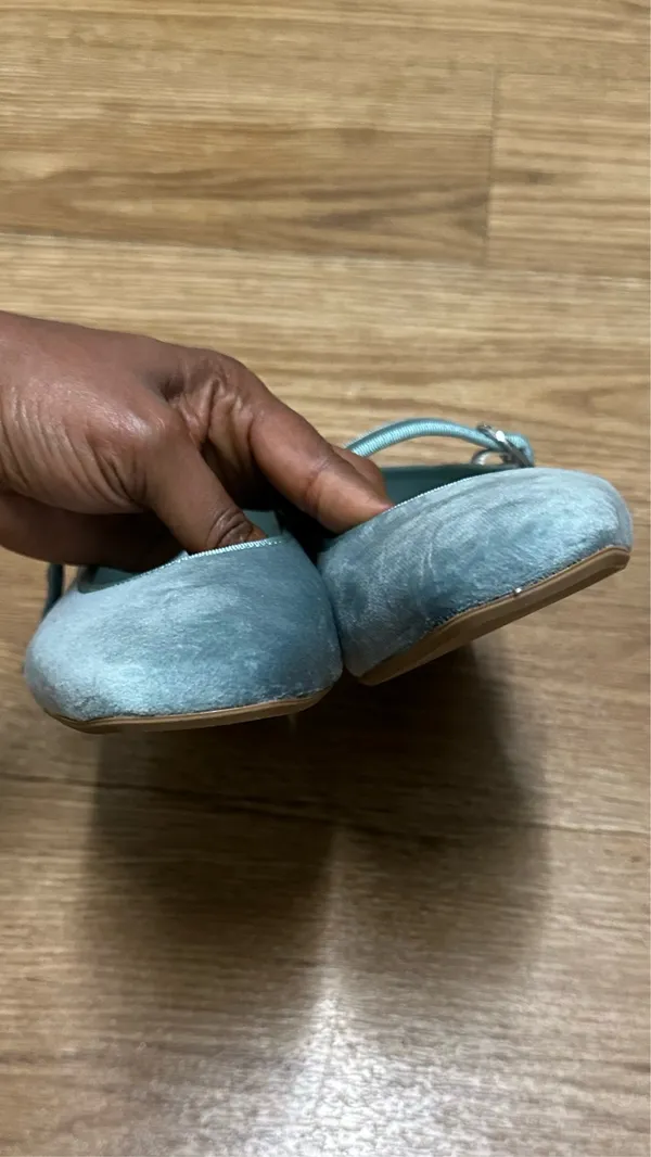 ZARA flat velvet ballet shoes - Image 5