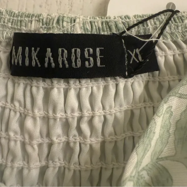 Mikarose ‘The Drew’ Maxi Small Floral Maxi Dress - size XL - Image 8