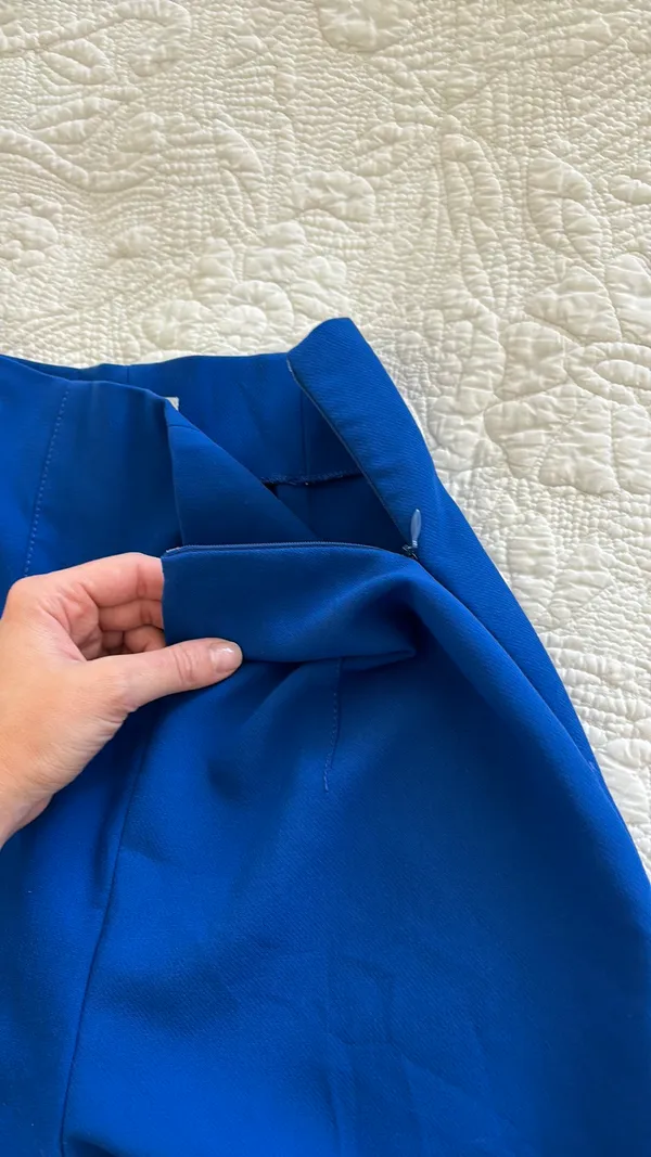 ZARA High Waisted, Wide Leg Trousers - Image 3