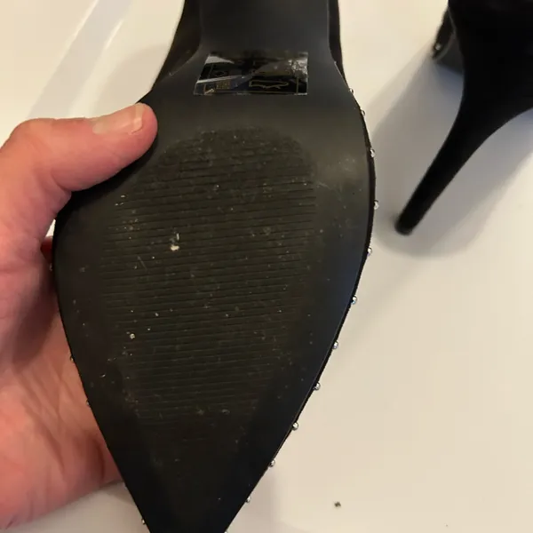 Qupid black point toed mule heels - size 8 - Image 6