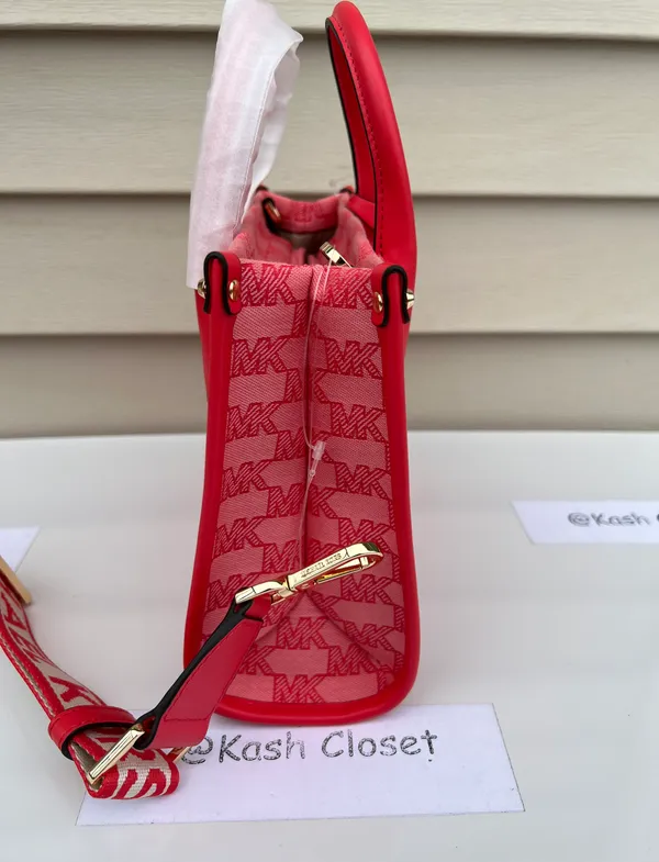 Michael Kors Mirella Small Shopper Top Zip Handbag | Crossbody Bag - Image 7
