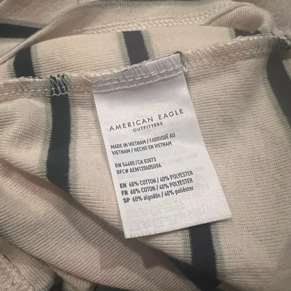 American Eagle Striped Tee - Image 5