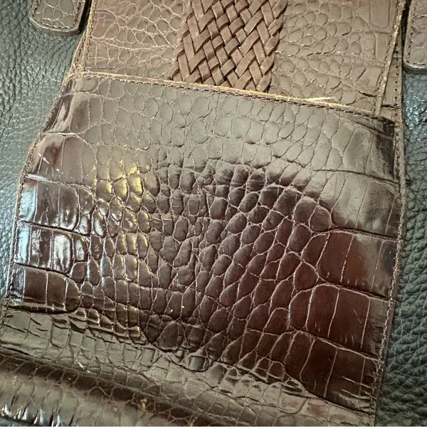 Brighton Brown And Black Shoulder Bag‎ - Image 5