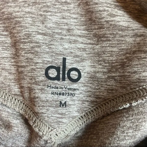 ALO Gray Sheila Alosoft Leggings - Image 4