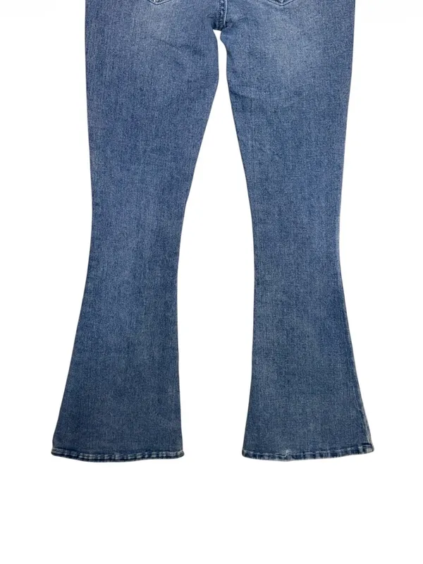 Juicy Couture Light Blue Flare Jeans with rhinestones - Image 6
