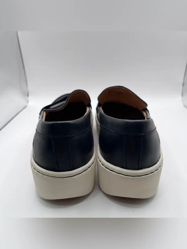 Born Marlie slip-on black loafers size 7 M platform black leather comfort women - Image 6