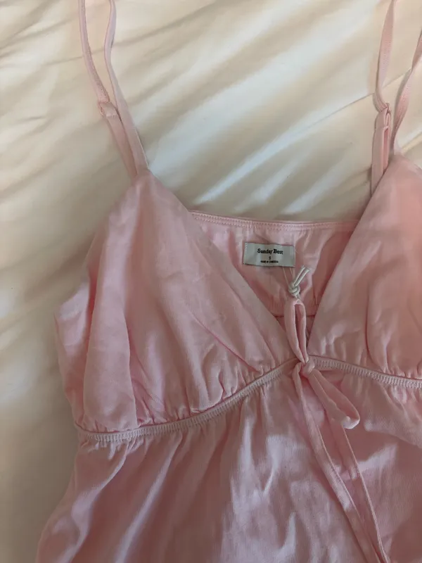 Aritzia Sunday Best Pink Tank Size S - Image 2