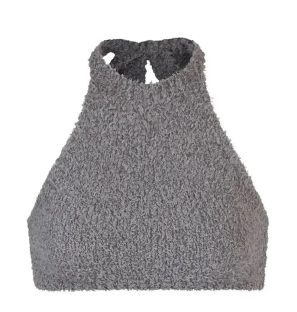 Skims Fuzzy Halter Top and Jogger Set - Image 2