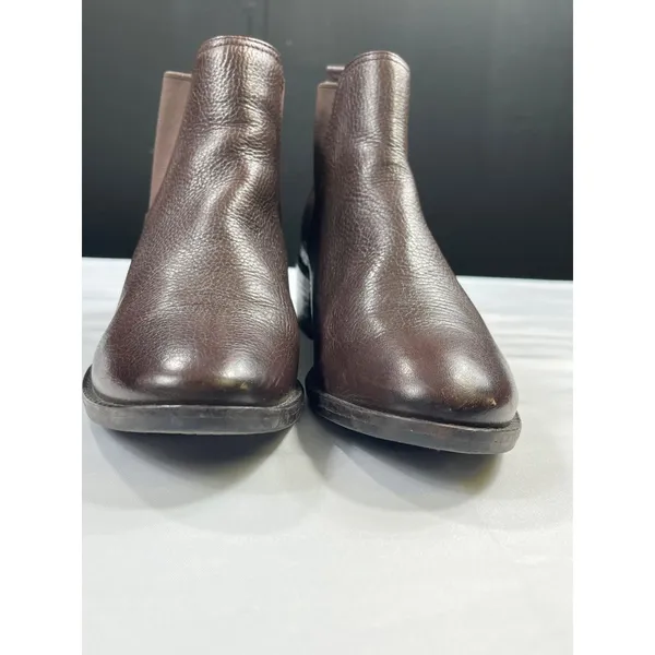 Cole Haan SKU 7500 Womens BrownLeather Ankle Boots Size 6.5 - Image 4
