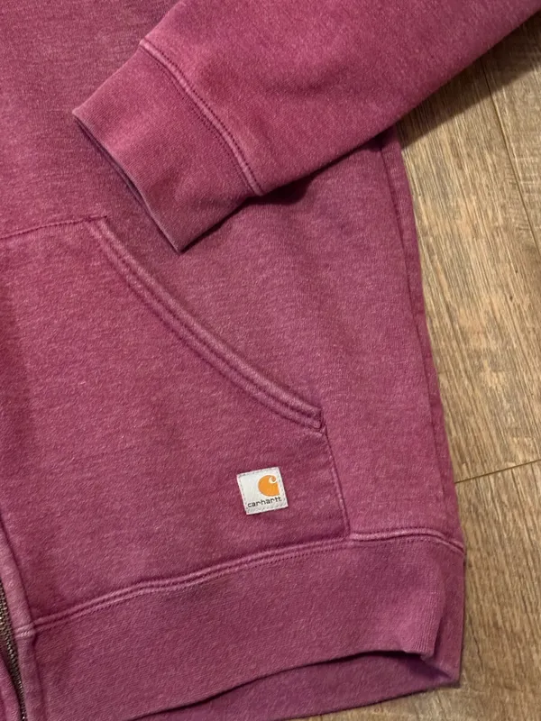 Vintage Carhartt Full-Zip Hoodie - Image 3
