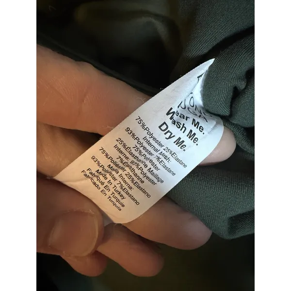 Beyond Yoga Space Dye High Waisted Dark Green Leggings Sz M - Image 8