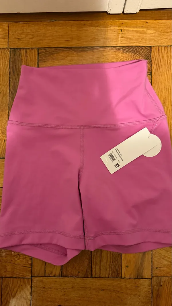 Yogalicious Pink Biker Shorts - Image 3
